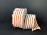 1.5" Peach Cabana Ribbon Bolt