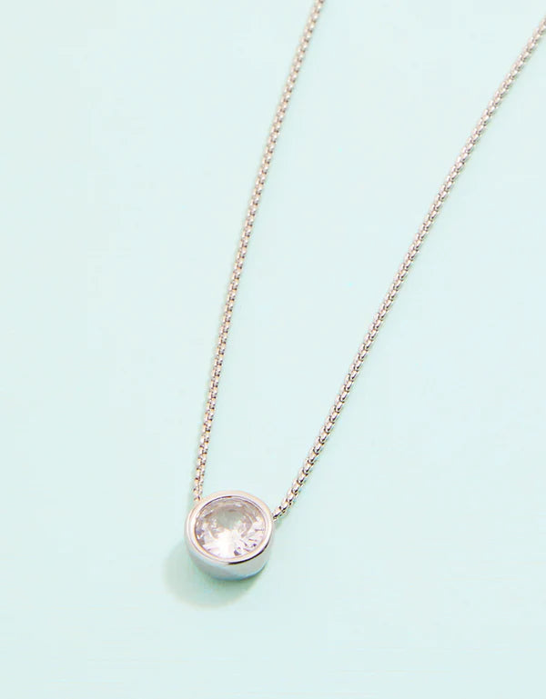 Splash Silver Lighthouse Necklace