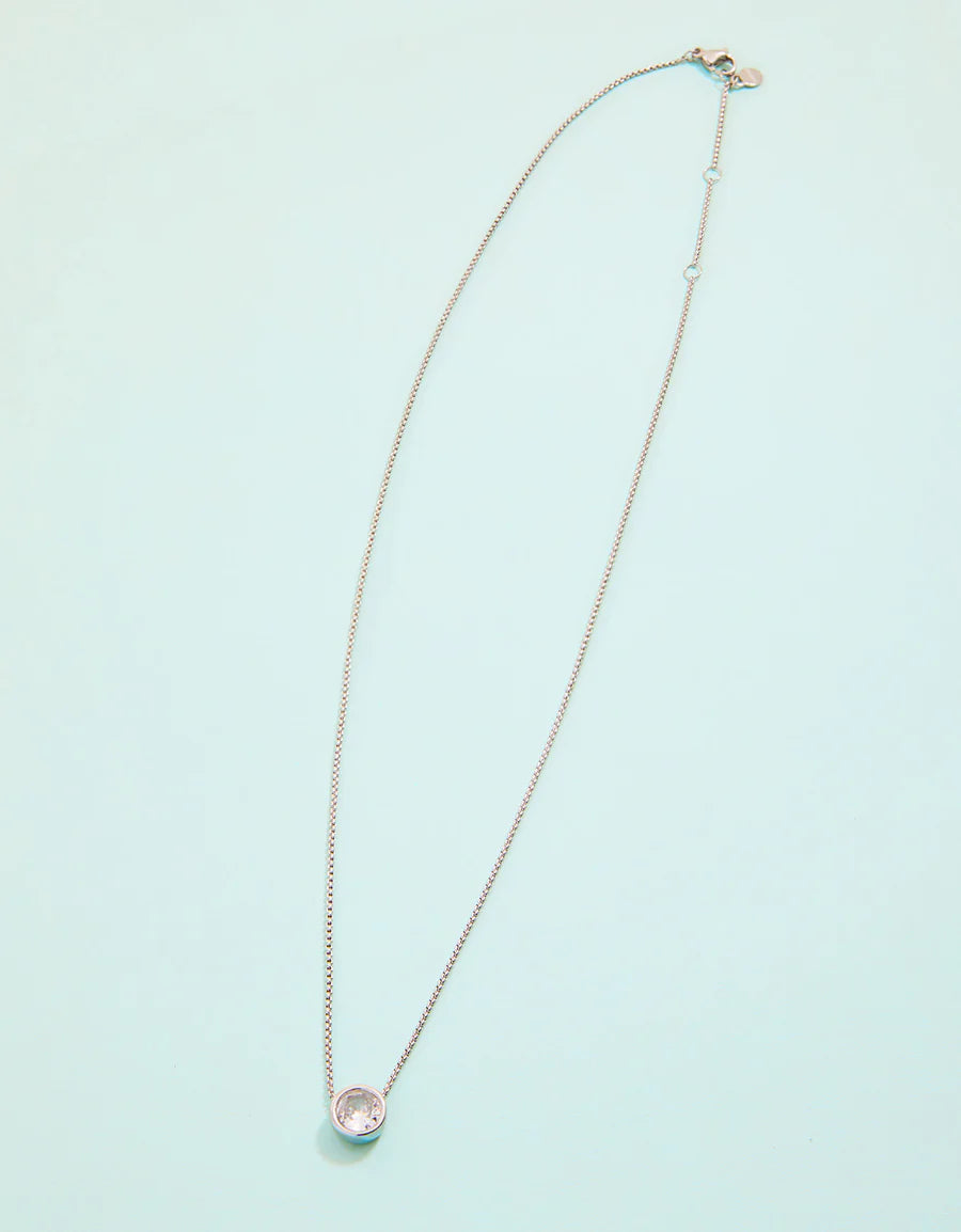 Splash Silver Lighthouse Necklace