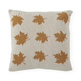 Falling Leaves Knit Pillow