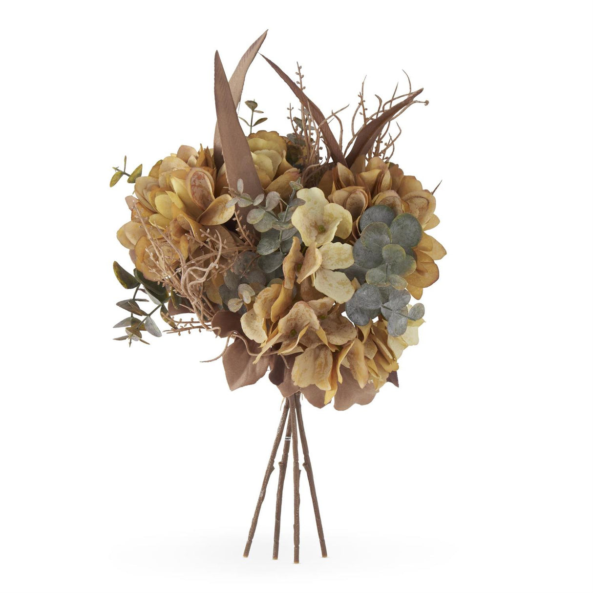 Harvest Gold Floral Drop In