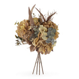 Harvest Gold Floral Drop In