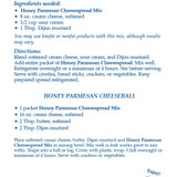 Honey Parmesan Dip Mix