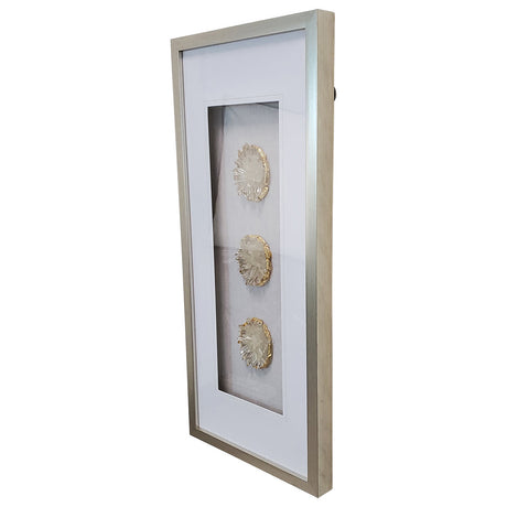 Geode Shadow Box Wall Art- Pickup Only