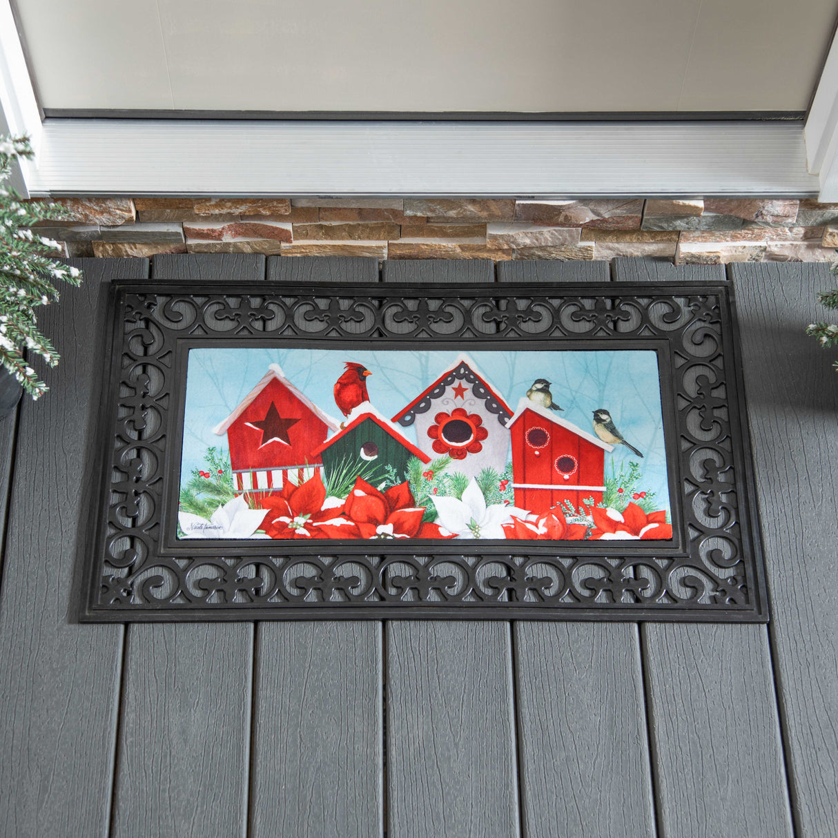 Snow Bird Houses Sassafras Switch Mat