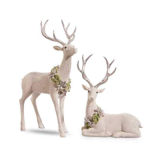 Snowflake Soiree White Deer -2 Styles