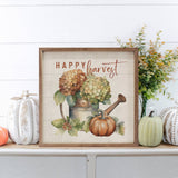 Happy Harvest Watering Can Art