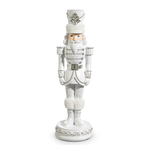 White and Silver Nutcracker