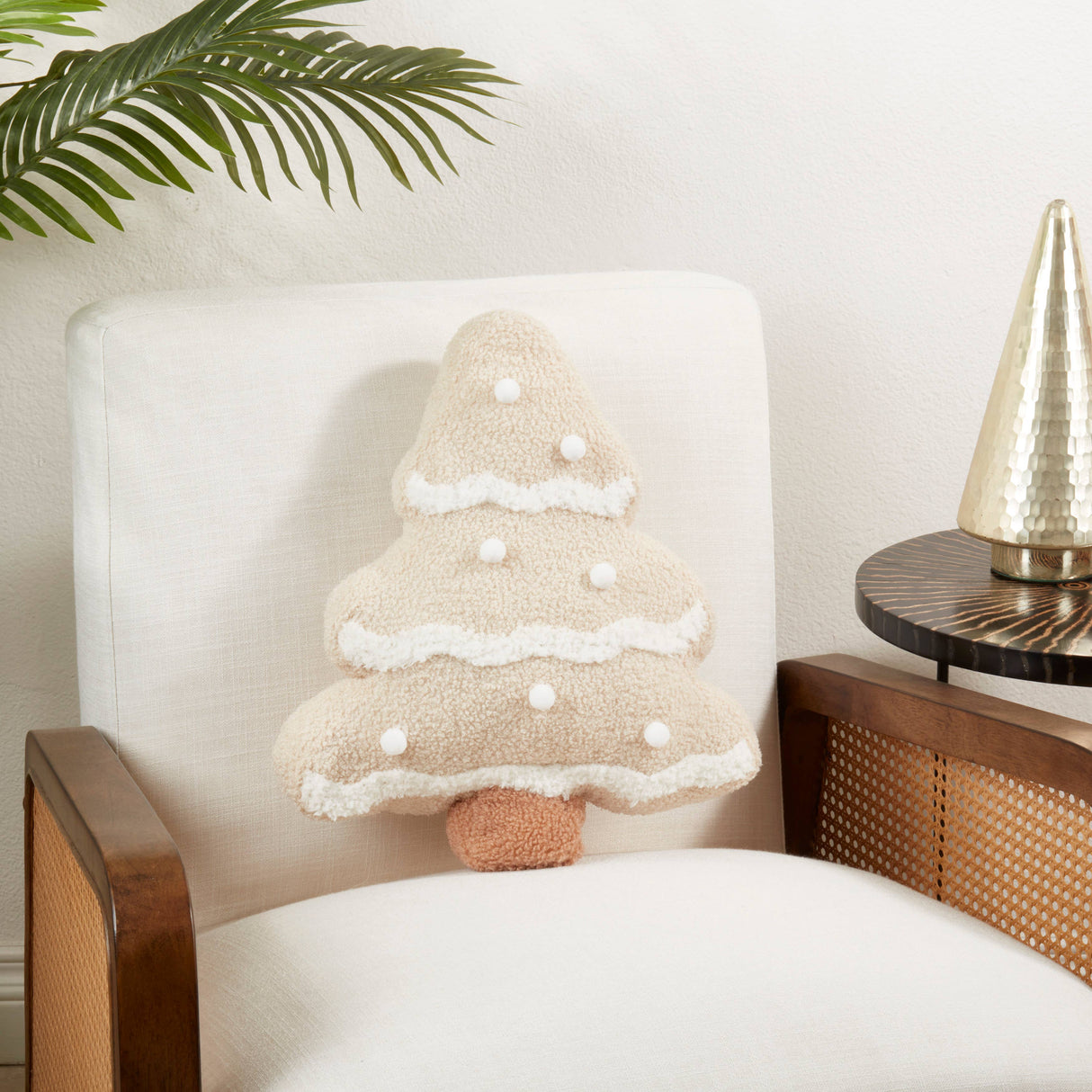 Festive Fir Christmas Tree Pillow