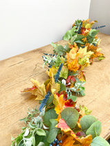 71" Autumn Colors Garland