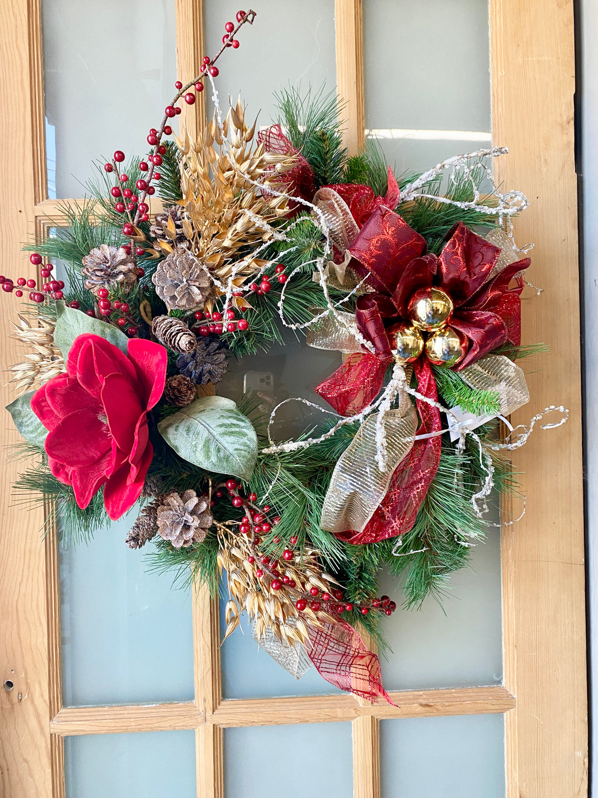 27" Christmas Traditions Wreath