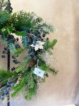 26" Sugarplum Spruce Wreath