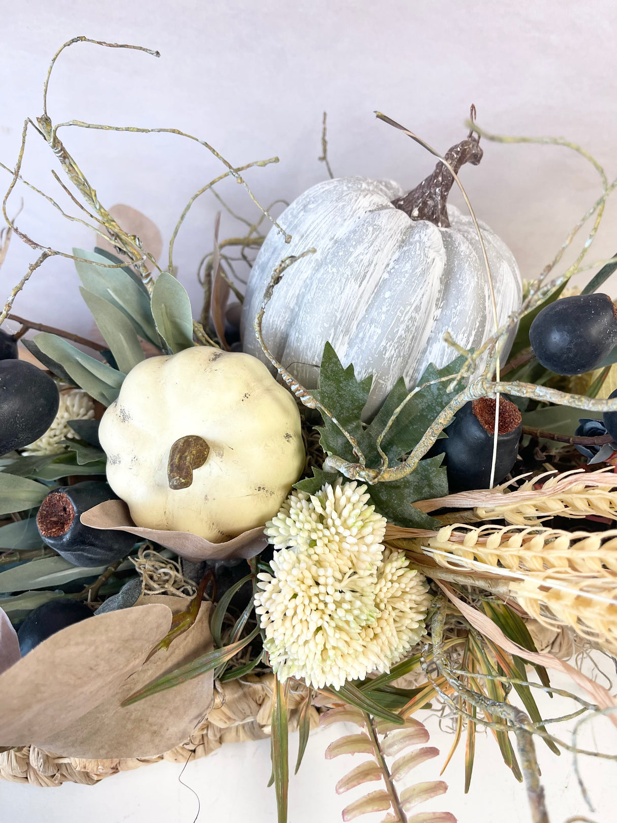 23" Cozy Autumn Days Centerpiece