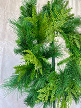 Bristol Pine Real Touch Evergreen Wreath