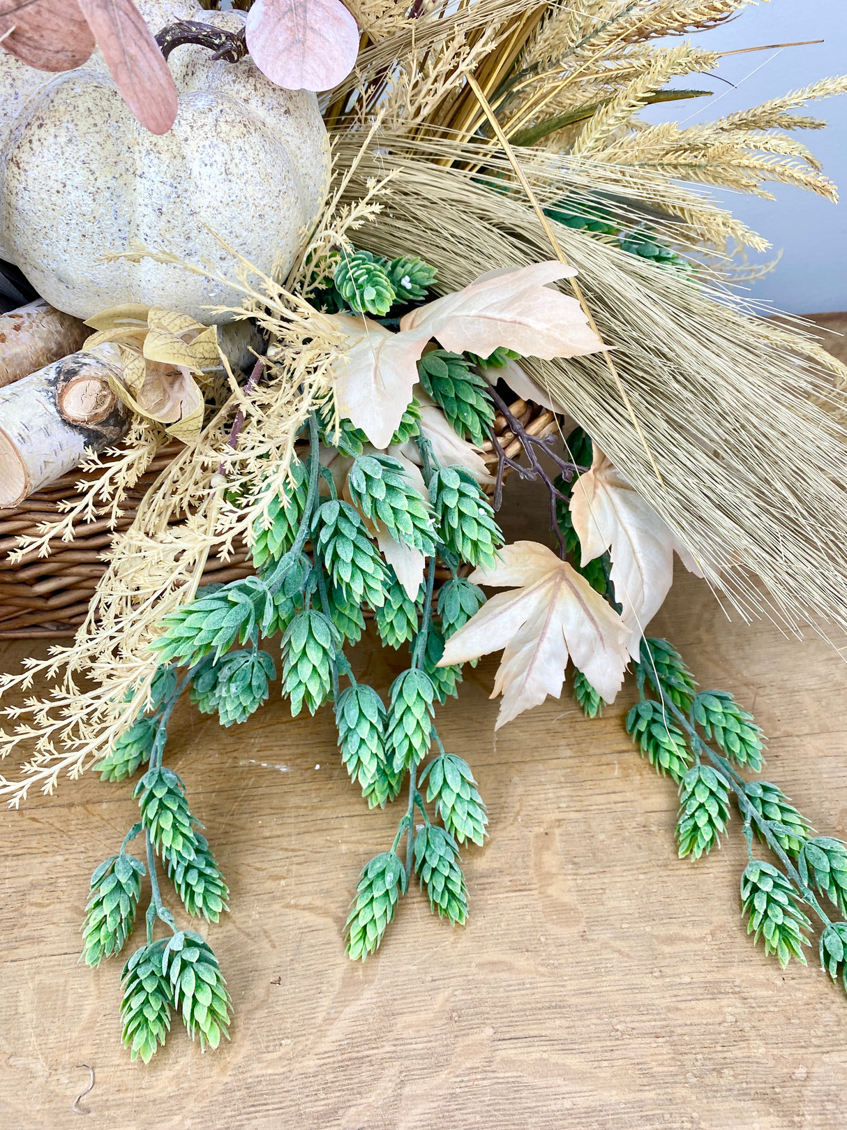 34" Cozy Pumpkin Basket