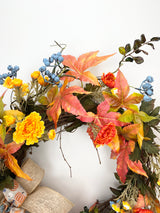 25" Harvest Season Wreath