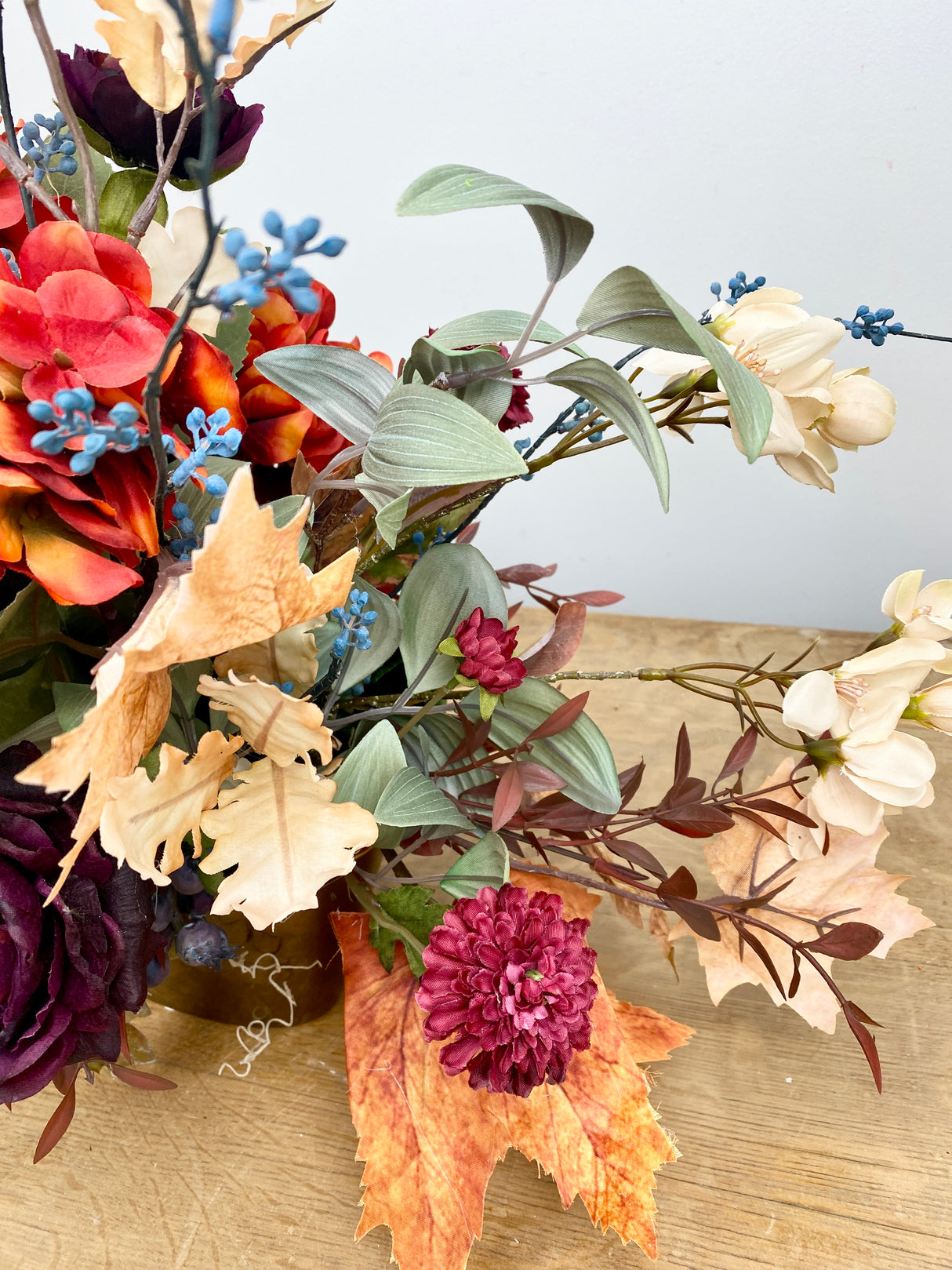 20" Plum Dandy Ranunculus Centerpiece