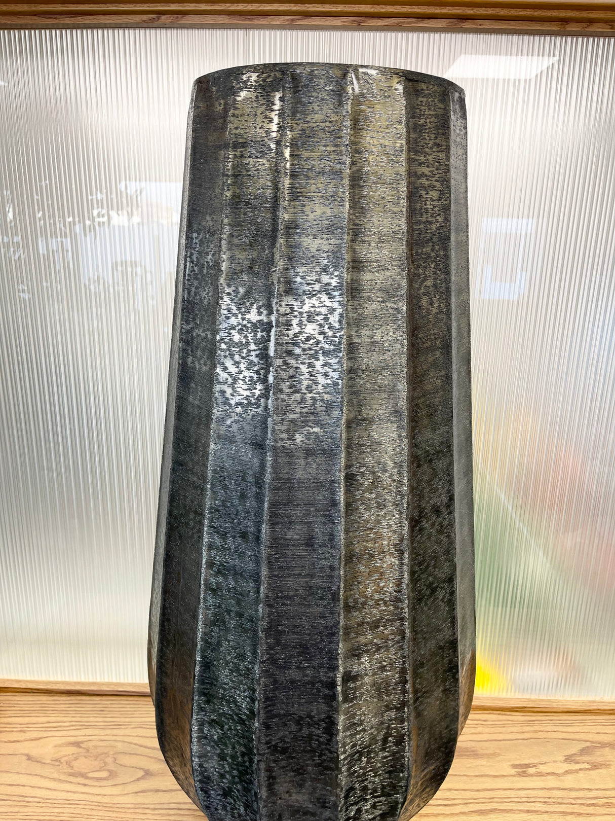 Brass Aluminum Vase