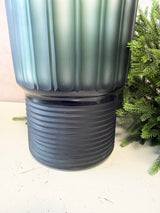 Emerald Moss Glass Vase