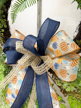 13" Pumpkin Picking Bow