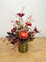 18" Flower of Fall Centerpiece