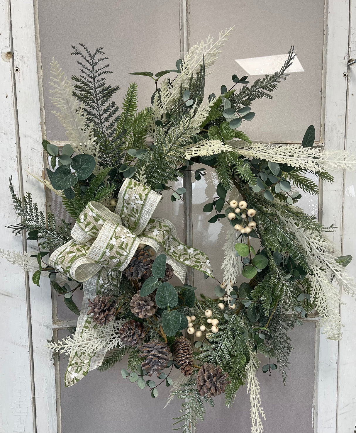 23" Fresh Winter Air Wreath