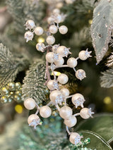 Pearl White Berry Spray