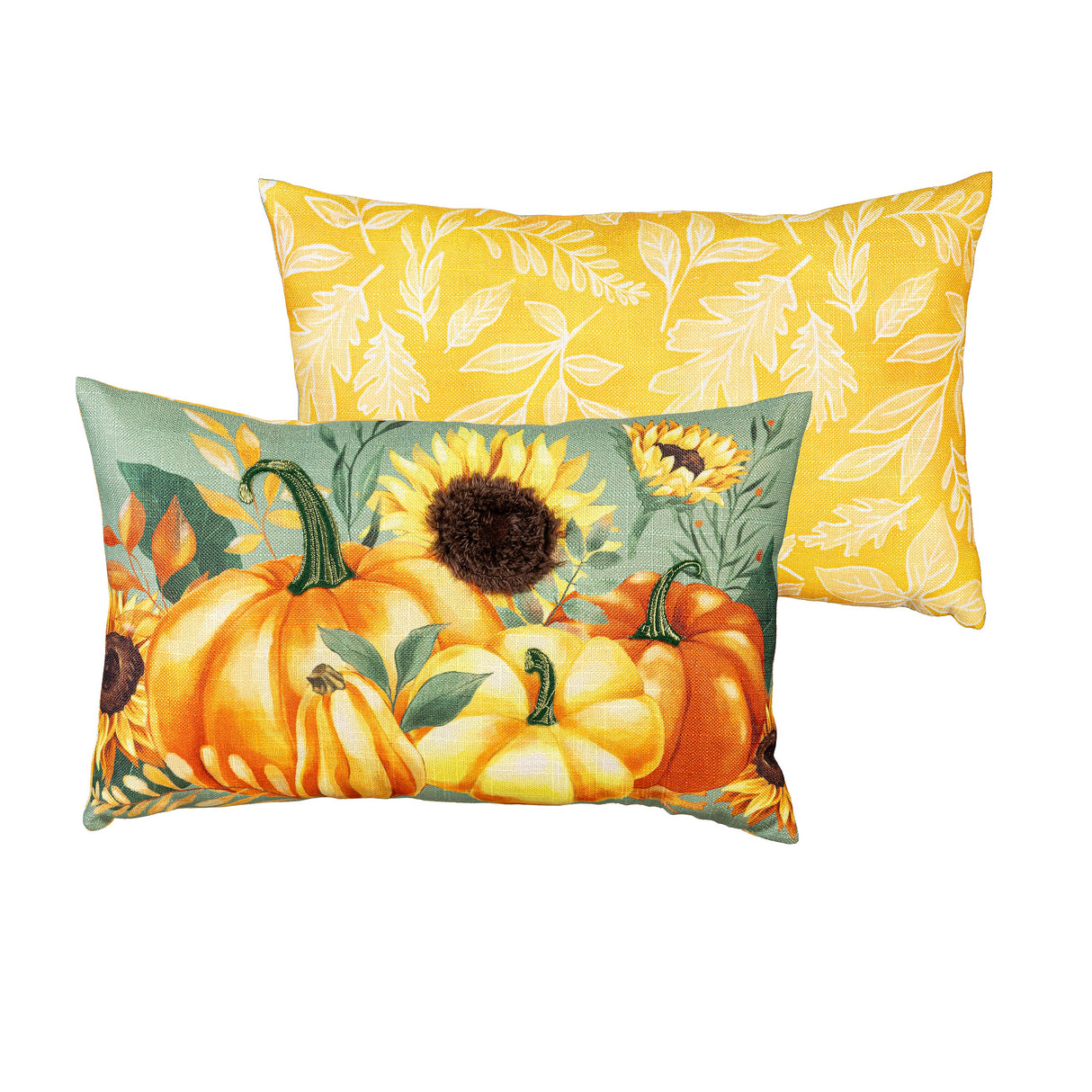 Grateful Gatherings Lumbar Pillow Indoor/Outdoor