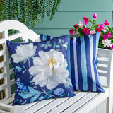 Spring Morning Blooms 18" Interchangeable Pillow Cover