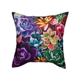 Summer Succulent 18" Interchangeable Pillow Cover