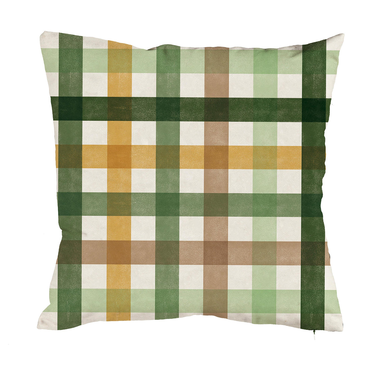 Greenery Joy To The World Outdoor Pillow Cover