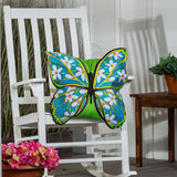 Butterfly Welcome 18" Interchangeable Pillow Cover
