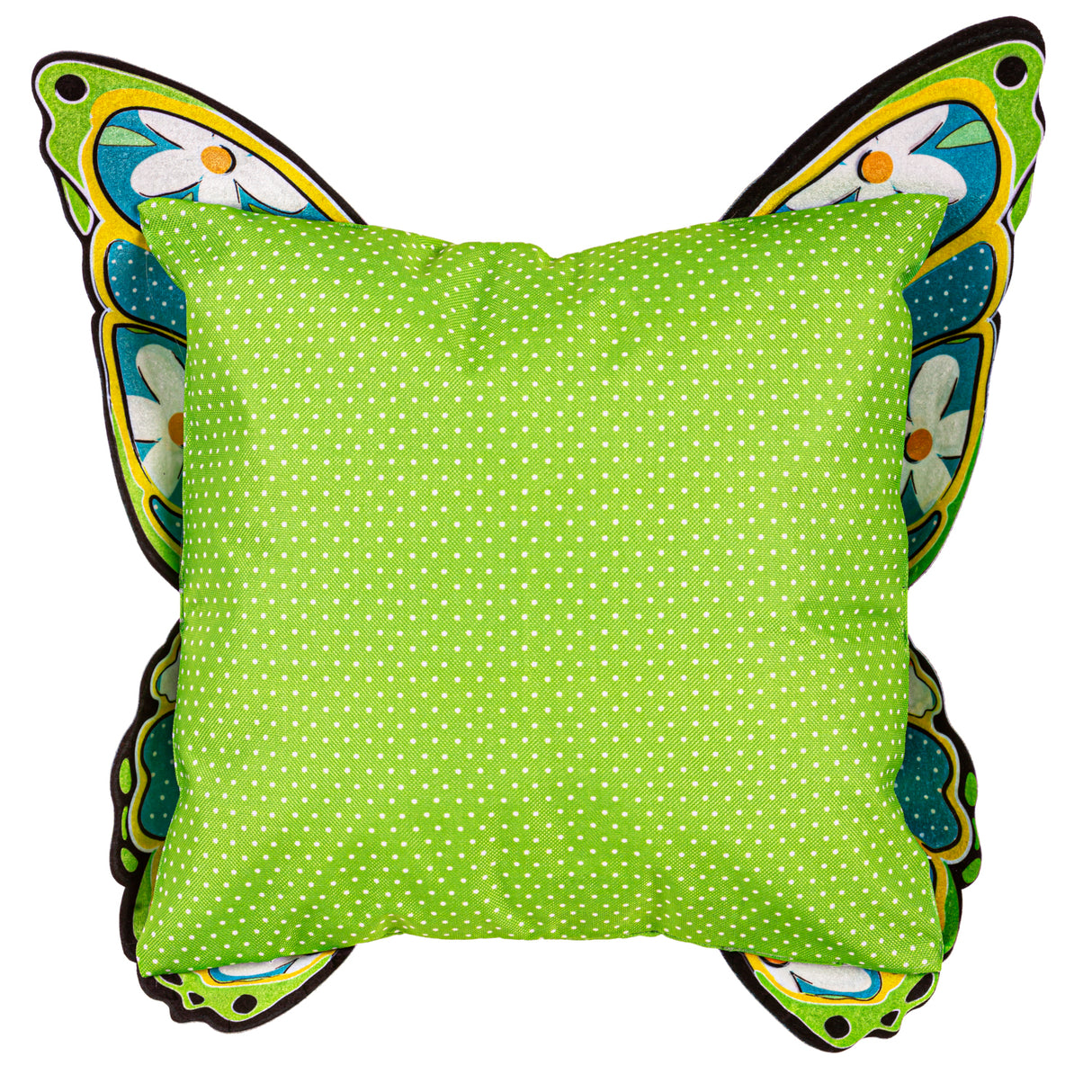 Butterfly Welcome 18" Interchangeable Pillow Cover
