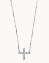 Sea La Vie Necklace Silver Have Faith/Cross