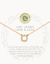 Sea La Vie Necklace Luck/Quatrefoil