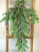 All Is Calm Pine Swag