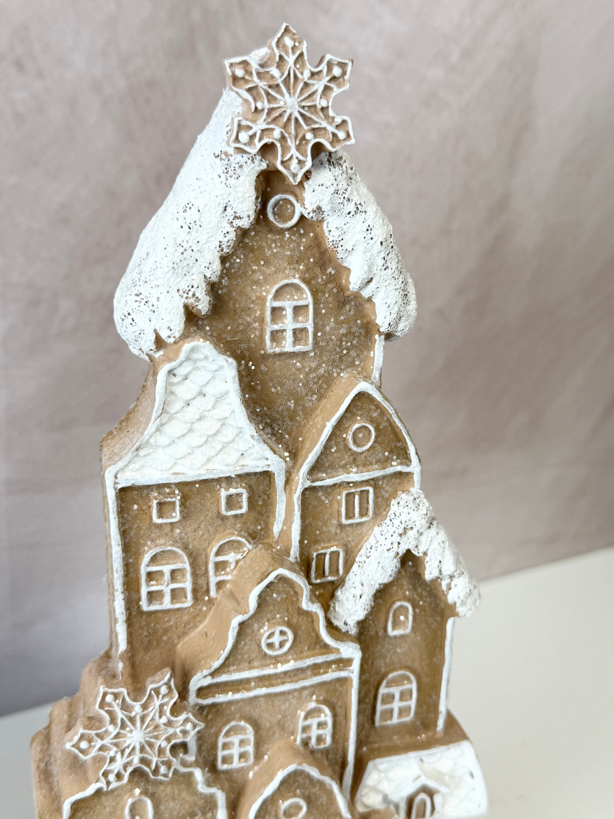 Snowed Gingerbread House