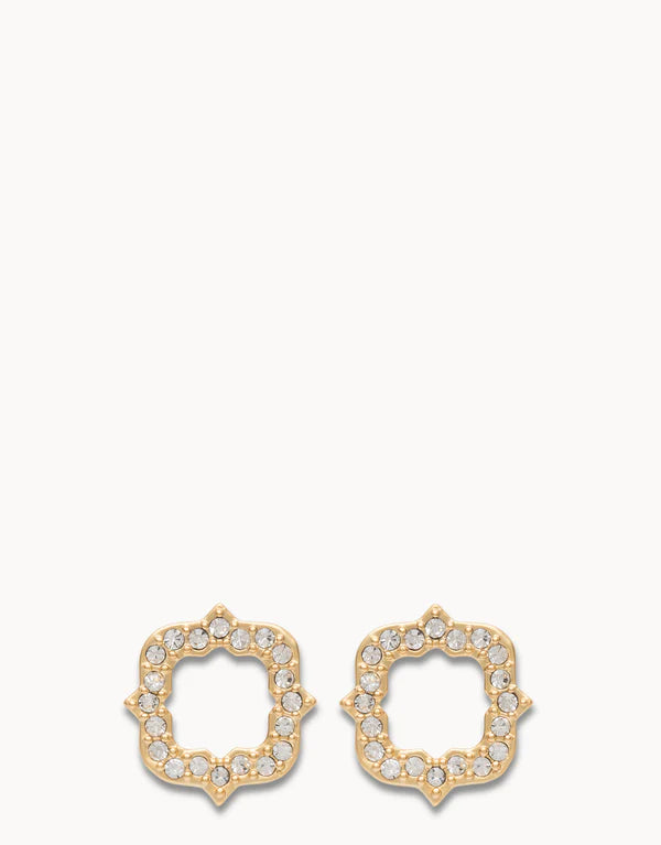 Sea La Vie Stud Earrings Luck/Quartrefoil