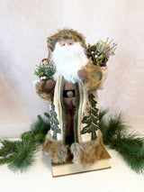 Cabin Christmas Santa