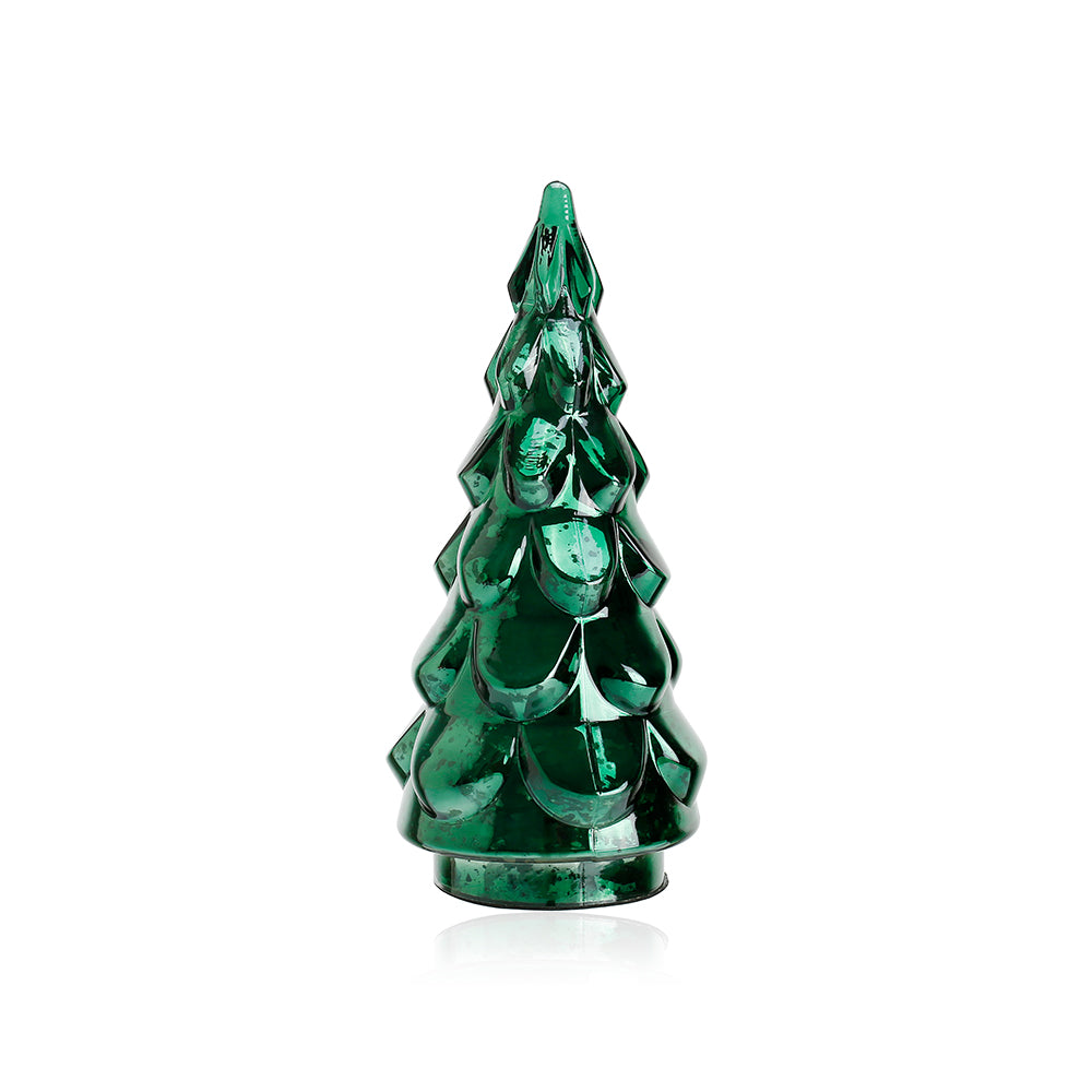 Rosa Medium Glass Christmas Tree