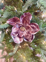 Mauve Holiday Magnolia Spray