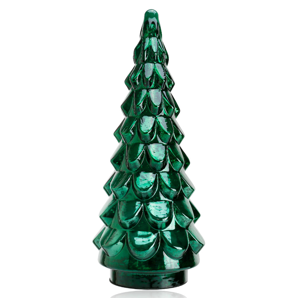 Rosa Large Glass Christmas Tree