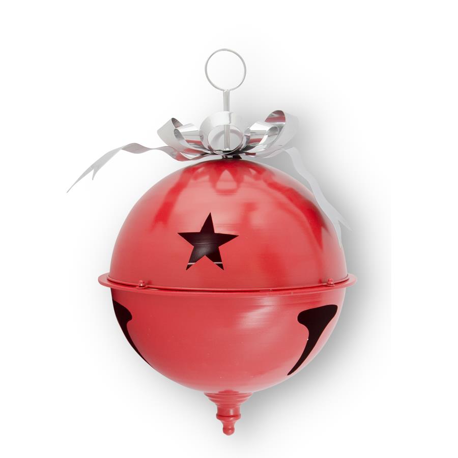 24" Red Metal Jumbo Jingle Bell -