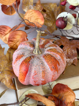 4.5" Poppy Orange Pumpkin