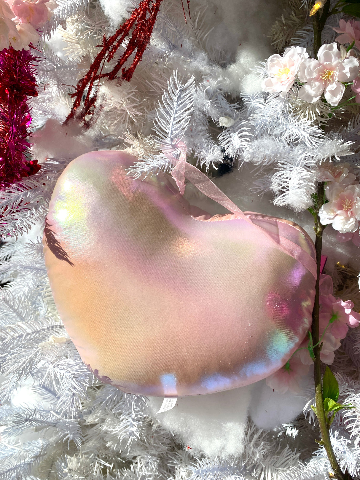 Pink Heart Ornament