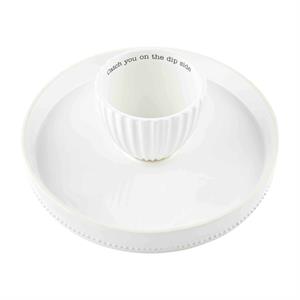 Reversible Pedestal Chip & Dip