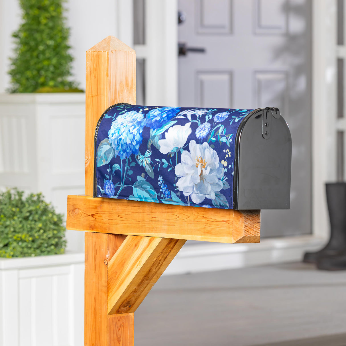 Spring Morning Blooms Mailbox Cover