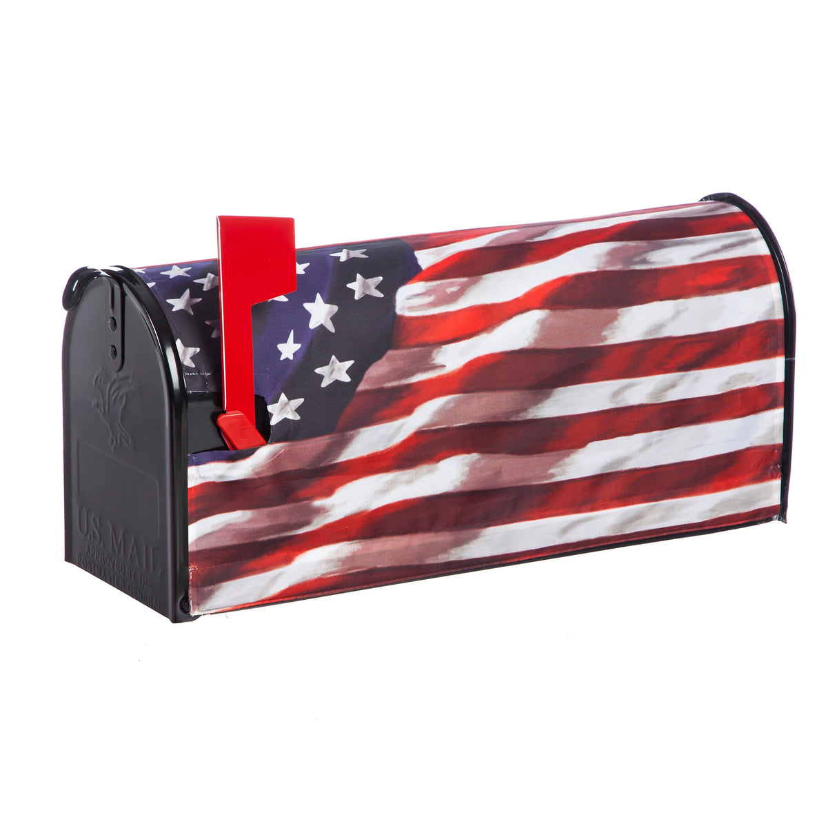 America in Motion Mailbox Cover