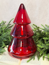 Ronda Red Glass Tree