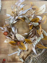 4.5" Bay Leaf Pod Candle Ring